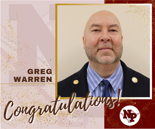 greg warren congratulations